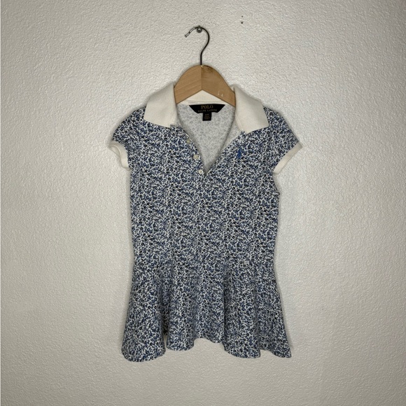 Polo by Ralph Lauren Girls Patterned Dress Size 4T - Picture 1 of 4